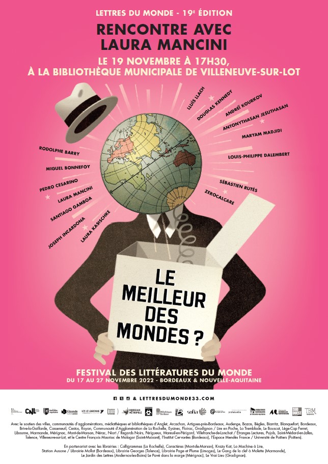Lettres du Monde : Rencontre avec Laura Mancini à Villeneuve-sur-lot