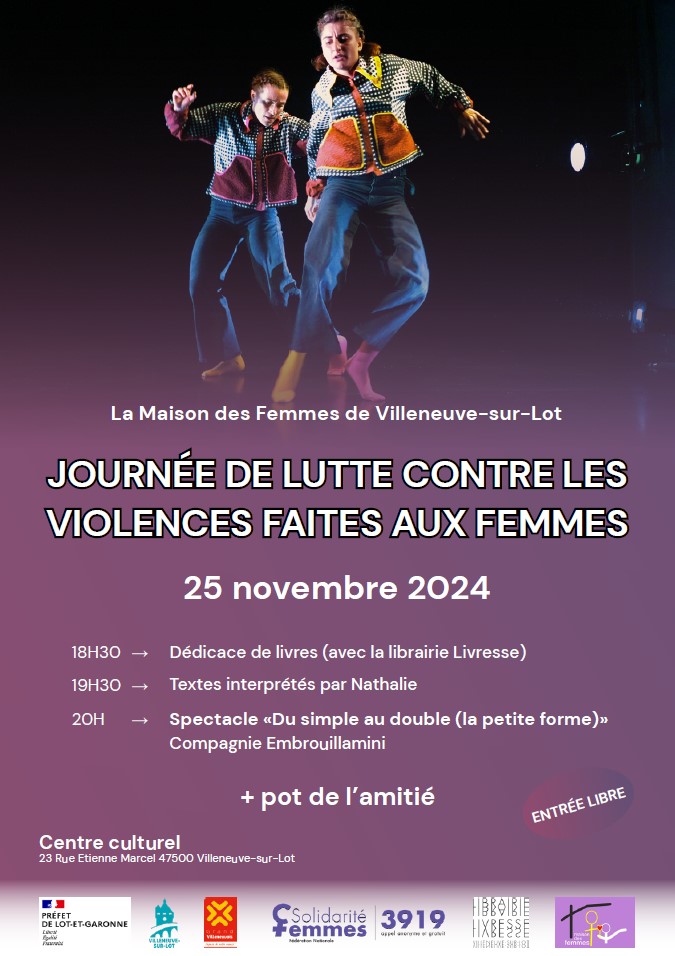 Journée de lutte contre les violences faites aux femmes