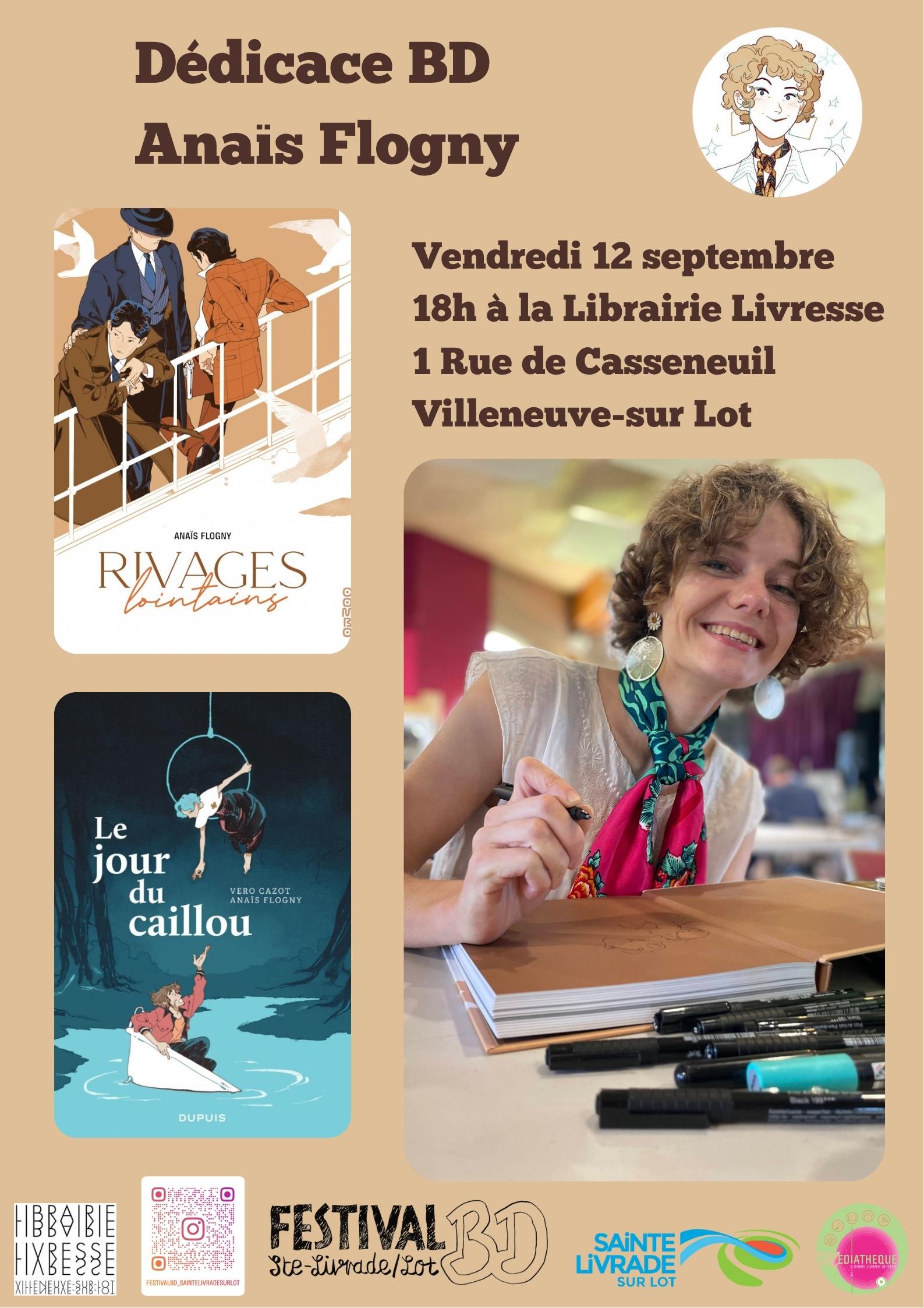 Anaïs Flogny en dédicace !