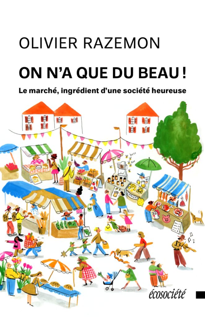 Olivier Razemon au marché Bio !