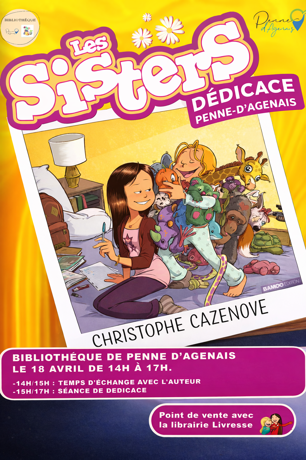 Christophe Cazenove en dédicace !