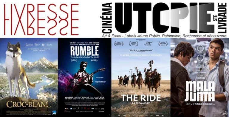 Rappel : Cycle Les Indiens, les films projetés à L&rsquo;UTOPIE, partenaire du projet
