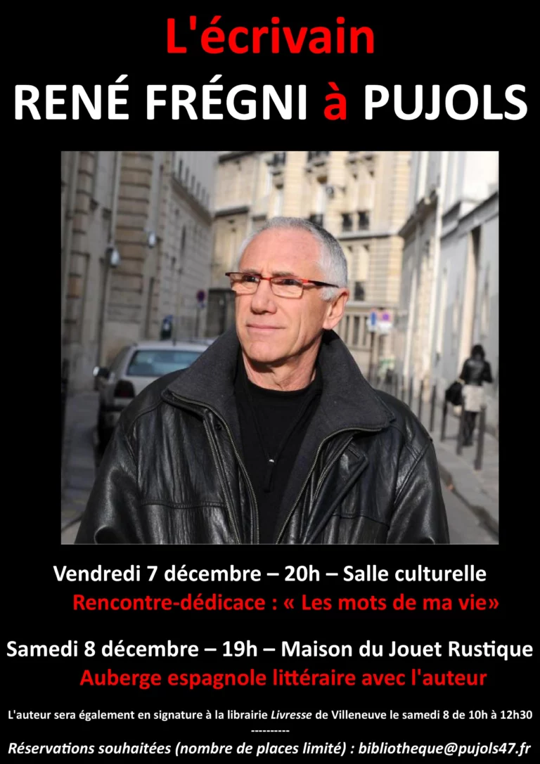 René Frégni, Prix des Lecteurs Gallimard 2017, entre Pujols et Livresse