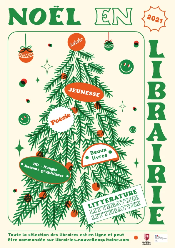 Le catalogue de Noël des librairies indépendantes de Nouvelle-Aquitaine est arrivé !