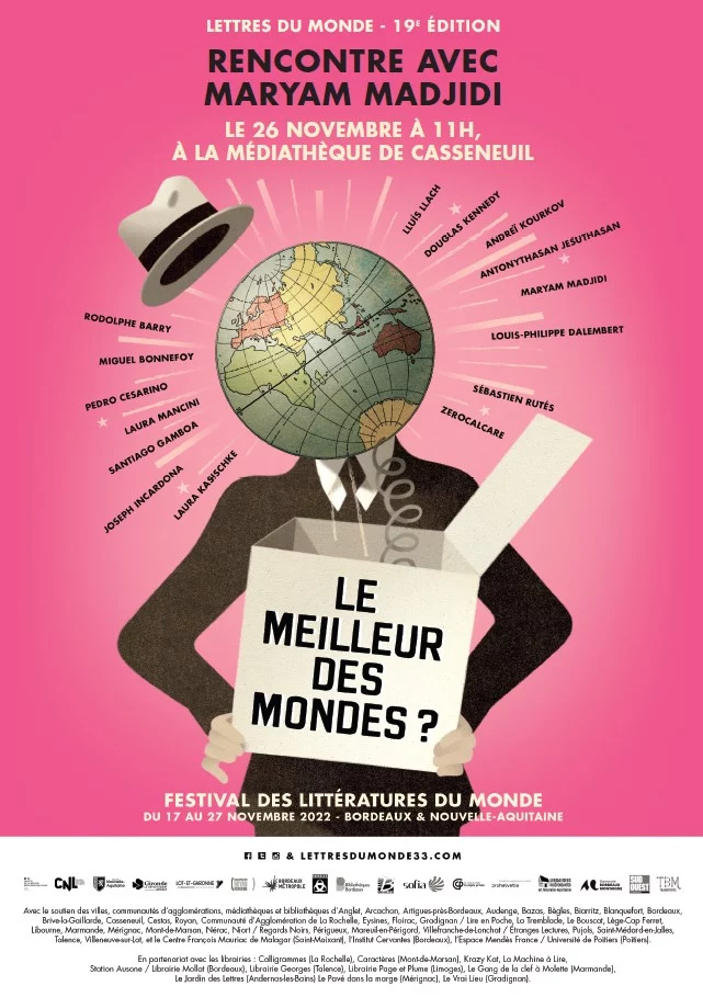 Lettres du monde :  rencontre avec Maryam Madjidi à Casseneuil