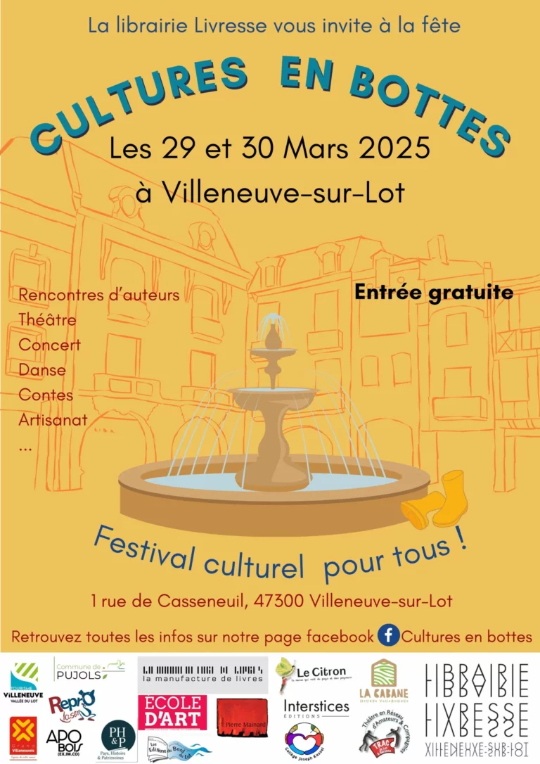 J-2 avant Cultures en bottes !