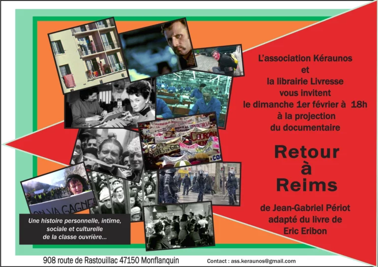Projection : Retour à Reims
